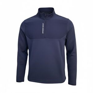 Under Armour Men's Dark Blue Quarter-Zip Jacket